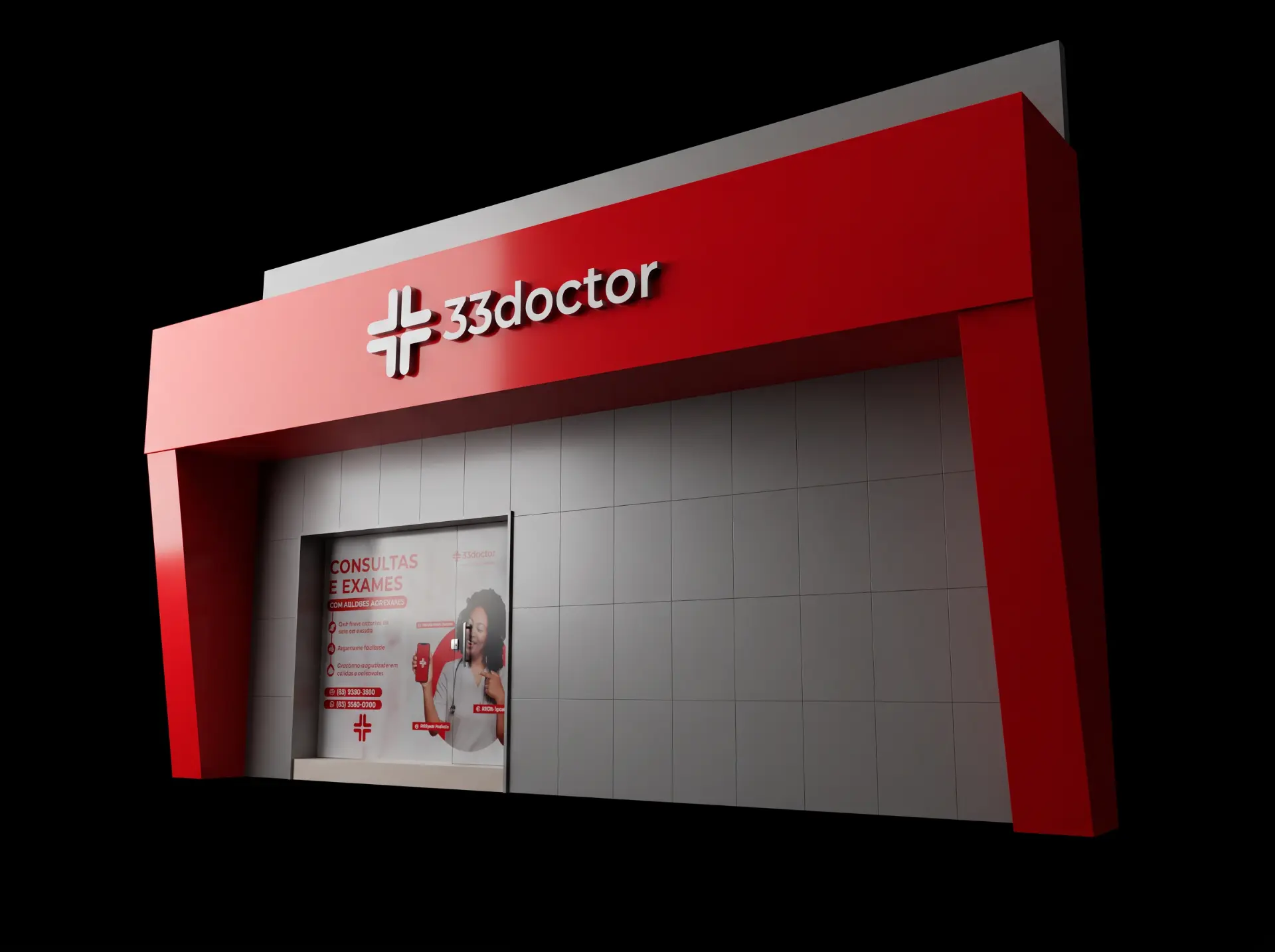 Fachada de uma unidade 33doctor